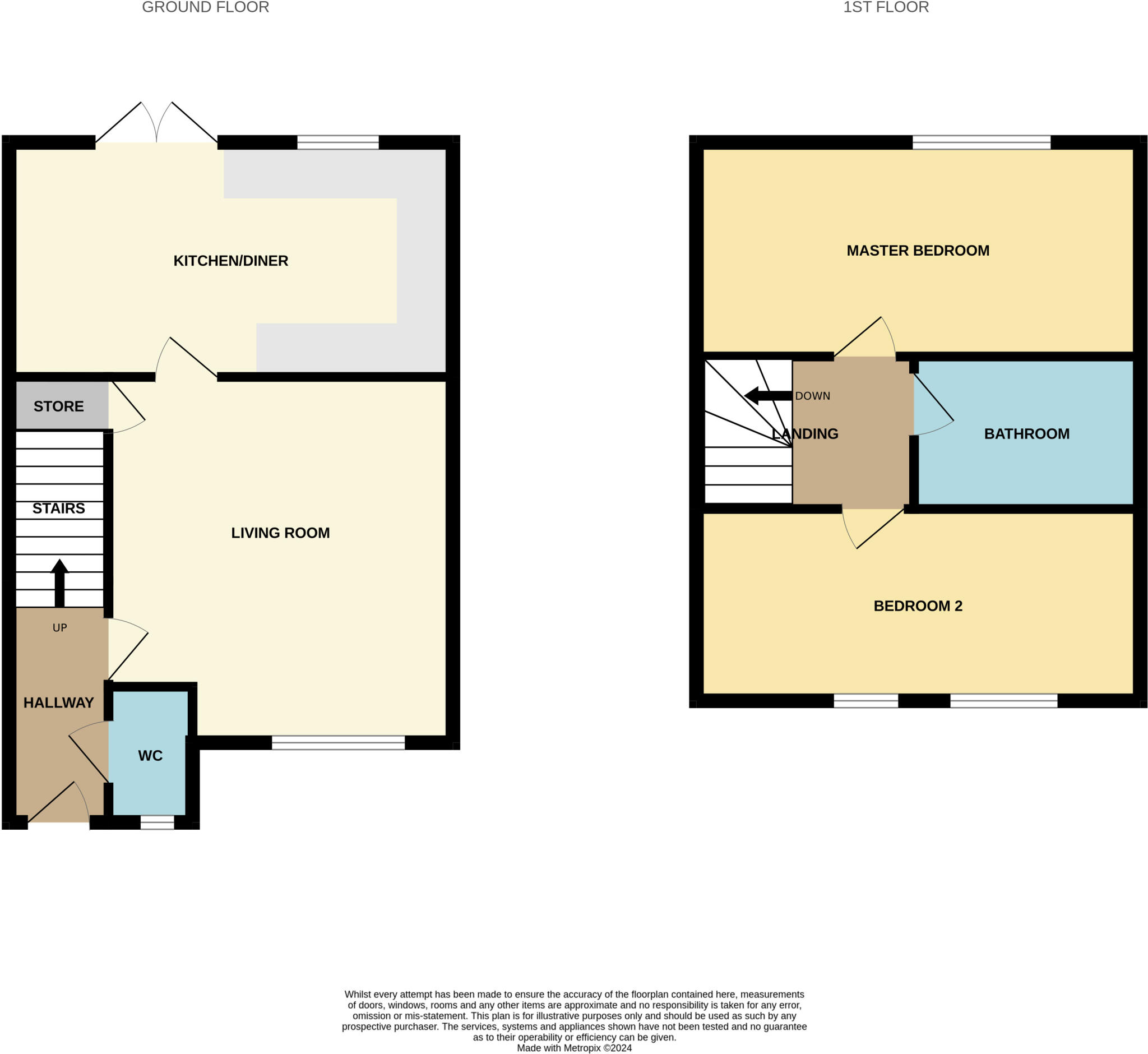Clos Thomas, St Edeyrns floorplan