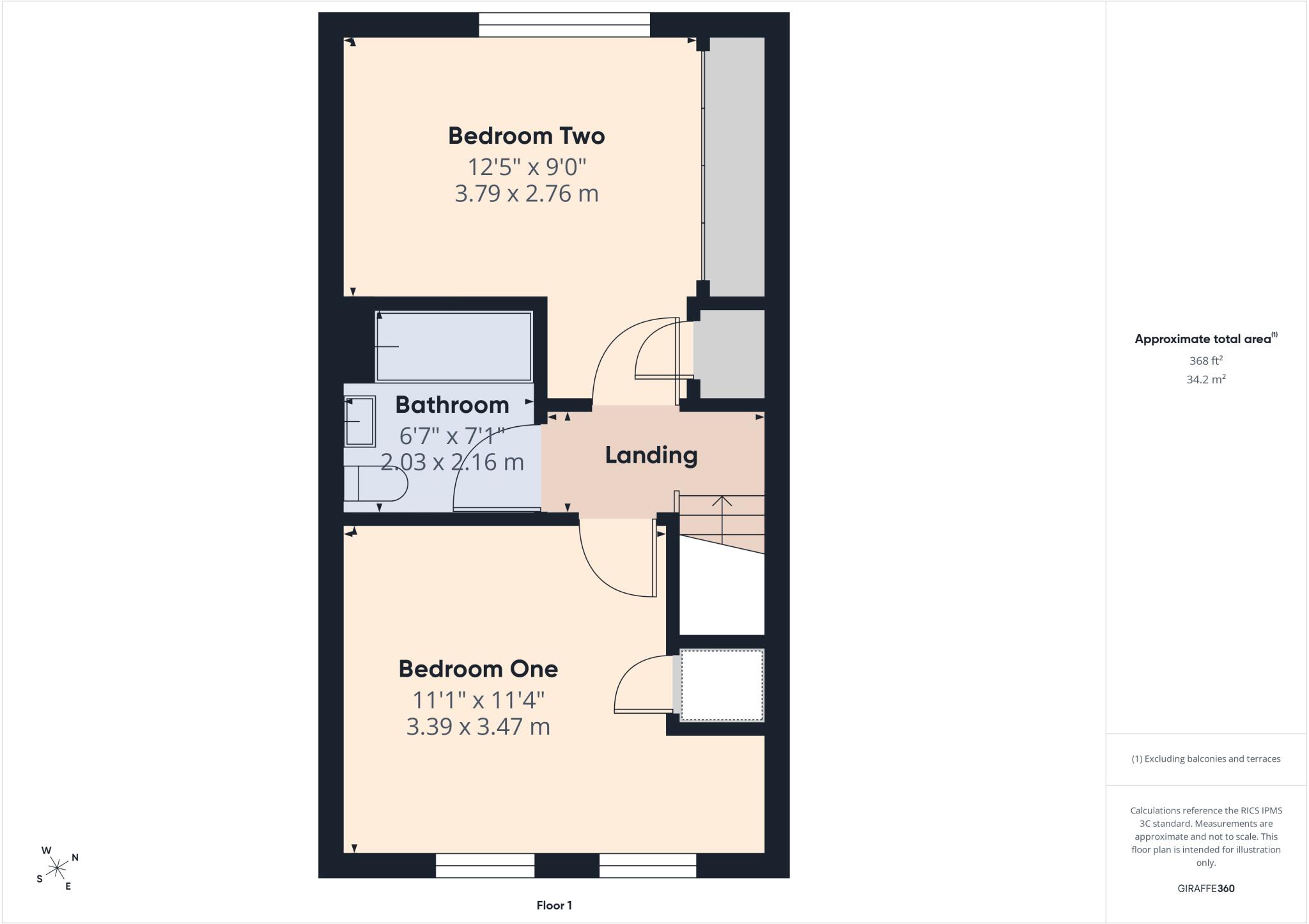Blackdown Way, Midsomer Norton, Radstock, Somerset, BA3 floorplan