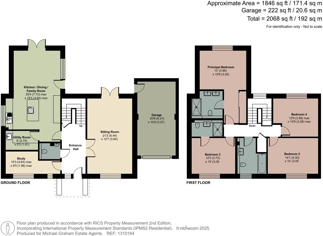 Raven Crescent, Westcott, Aylesbury, Buckinghamshire, HP18 floorplan
