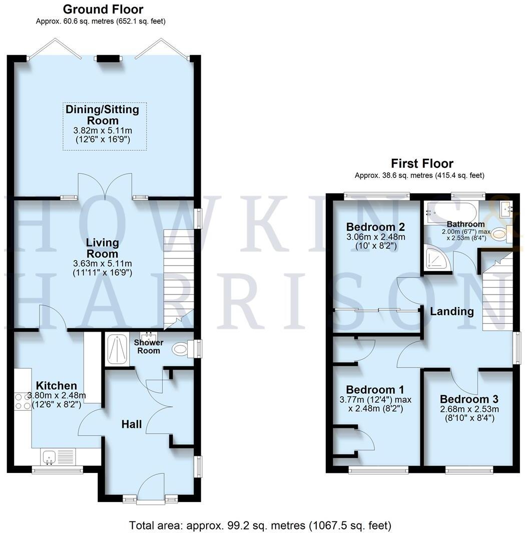 Navigation Street, Measham, DE12 floorplan