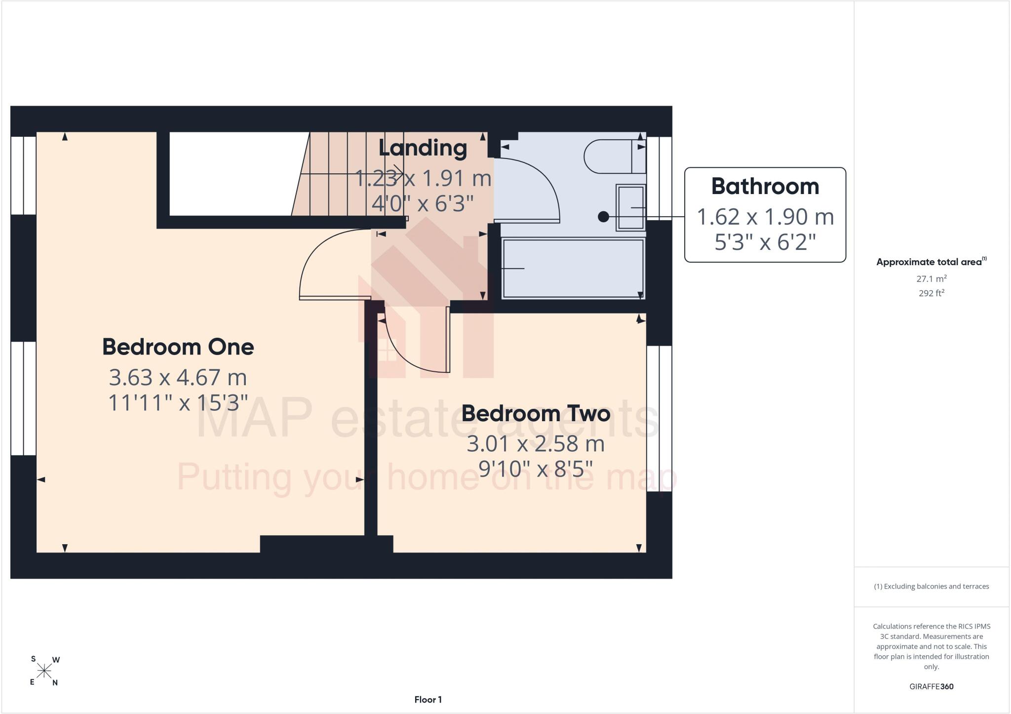 Carnellis Road, St. Ives floorplan
