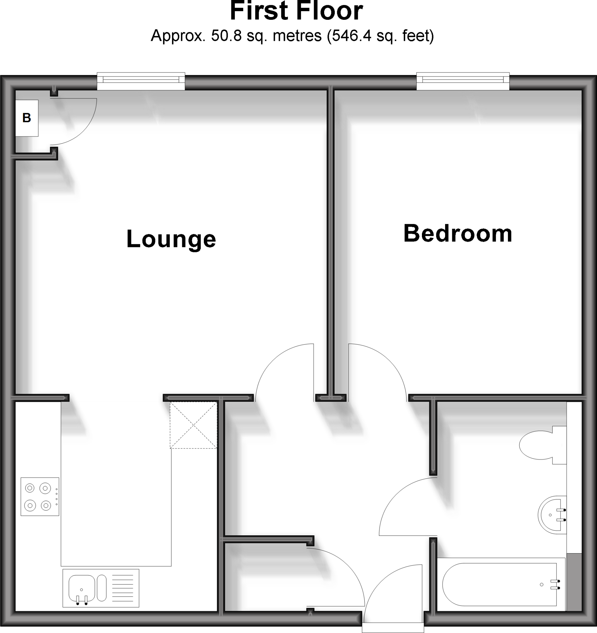 Bramley Vale, Cranleigh, Surrey floorplan
