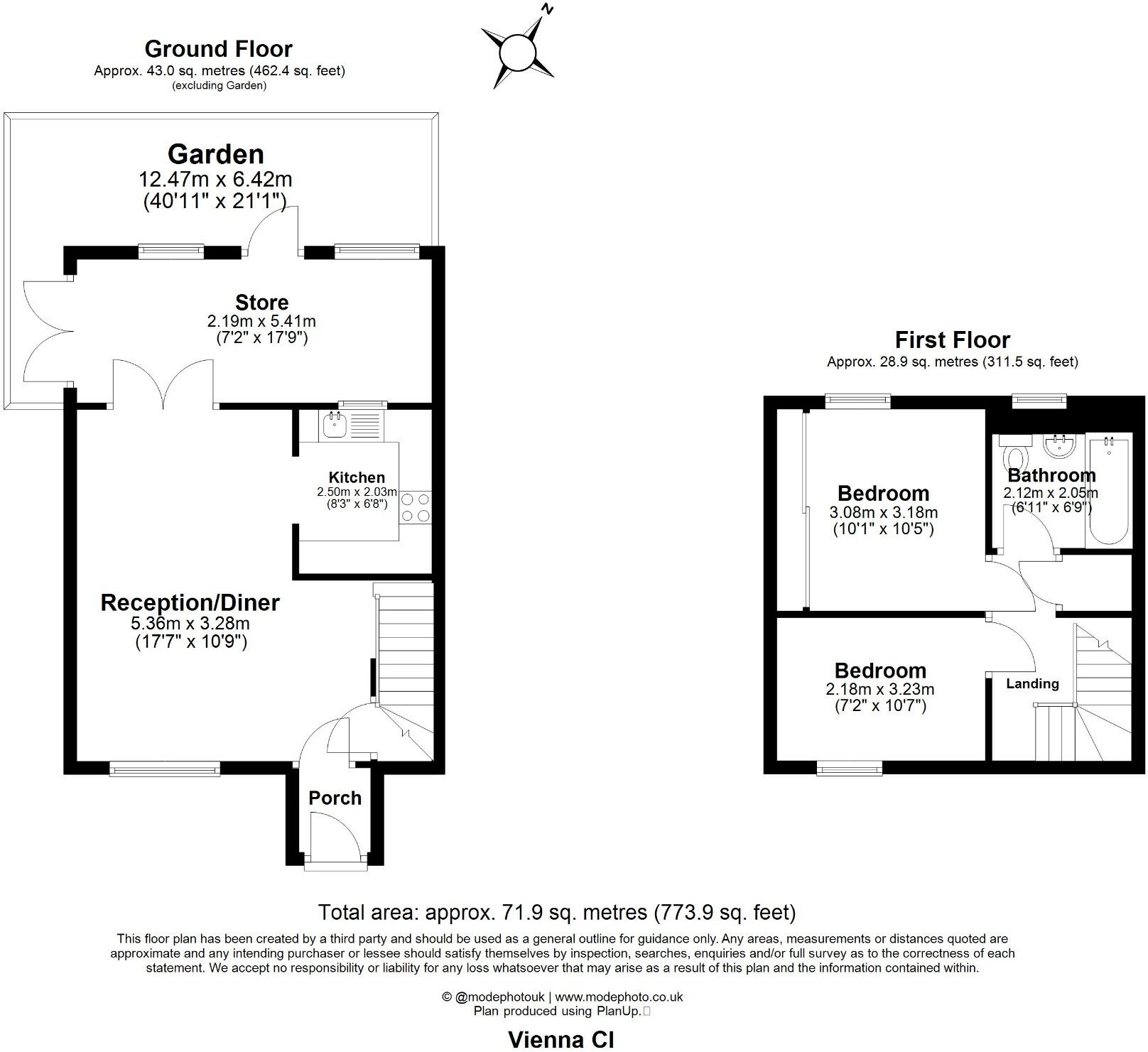 Vienna Close, Ilford, IG5 floorplan