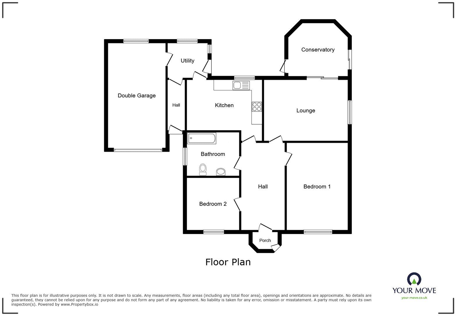 Upland Drive, Markfield, Leicestershire, LE67 floorplan