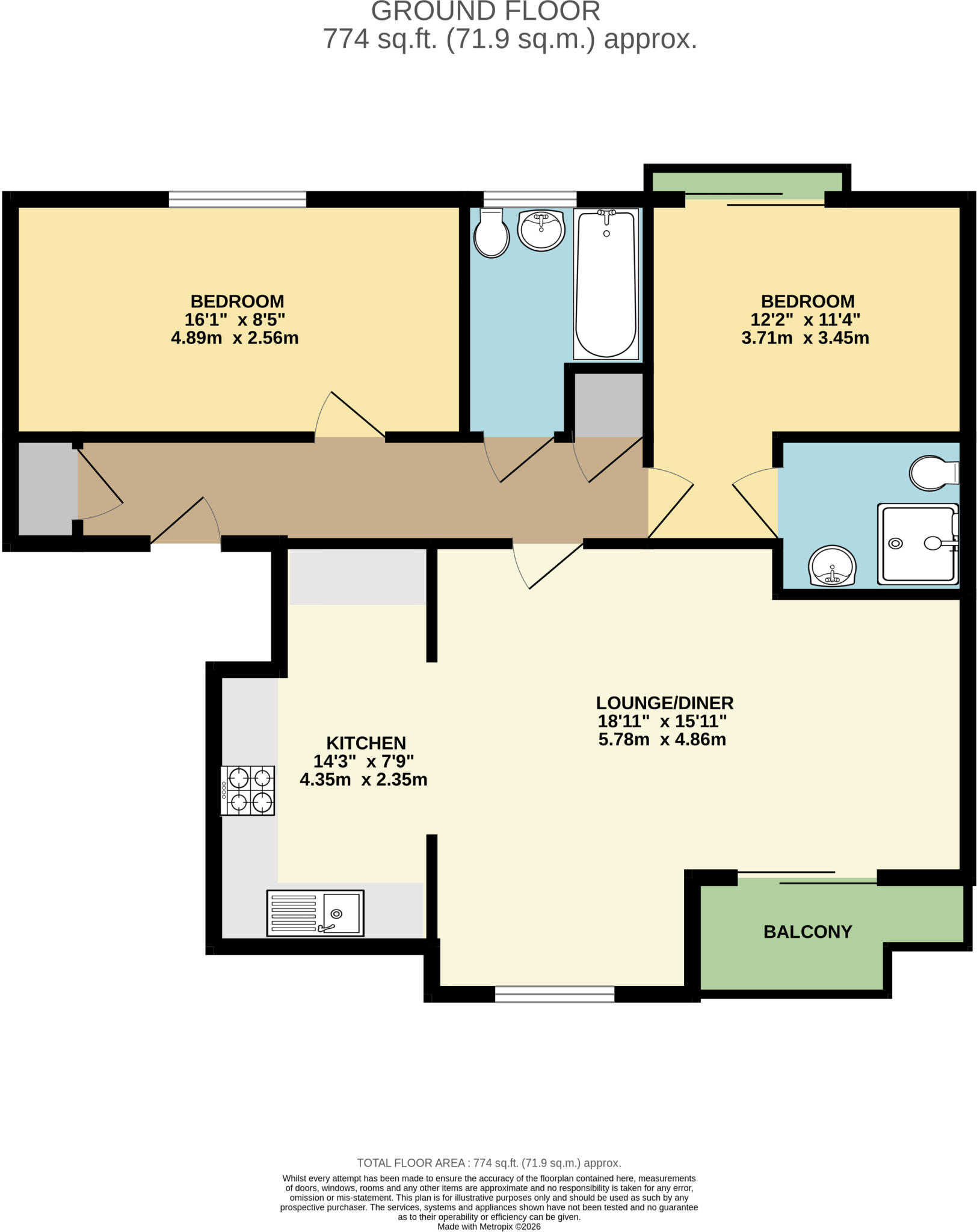 Goodrington Place, Broughton, Milton Keynes, Buckinghamshire, MK10 floorplan