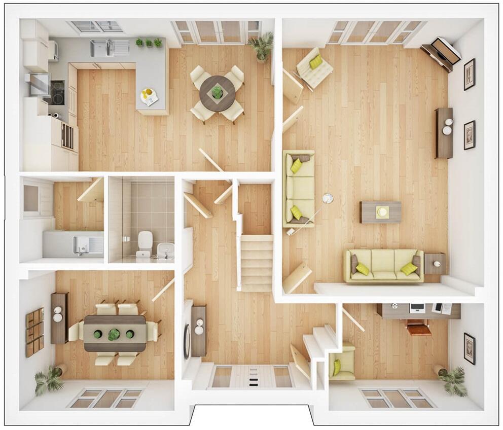 The Avenue
Overstone
Northants
NN6 0AA floorplan