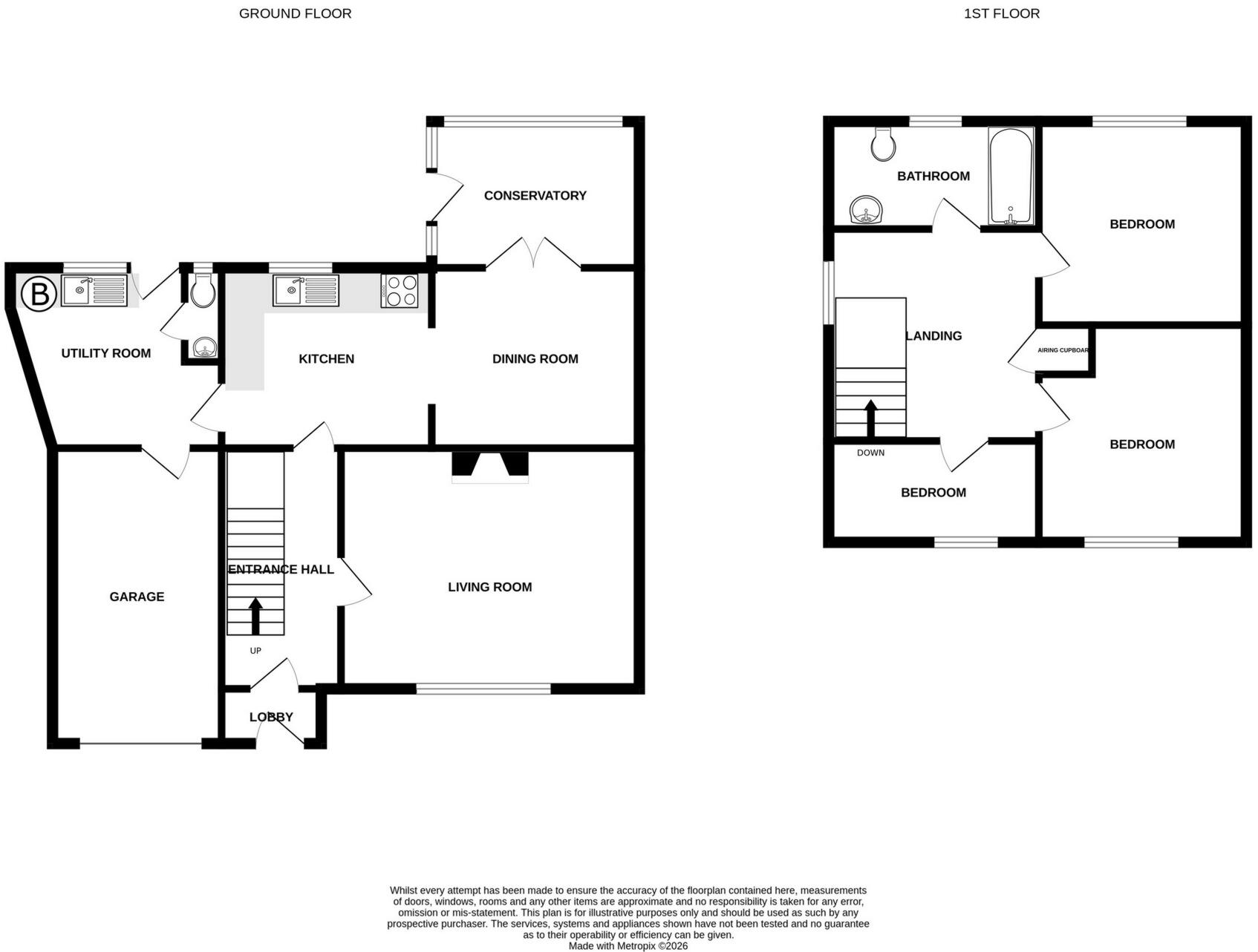 Canute Road, Deal, CT14 floorplan