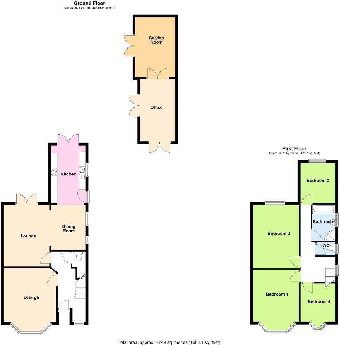 Roe Lane, Southport, PR9 floorplan