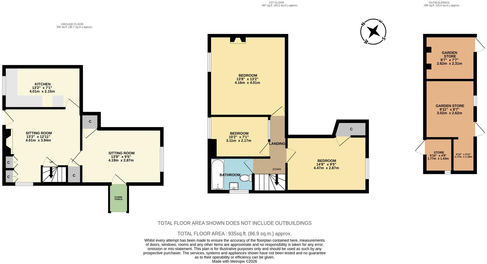 7 Hatherop, Lechlade, Cirencester, Gloucestershire GL7 3NA floorplan