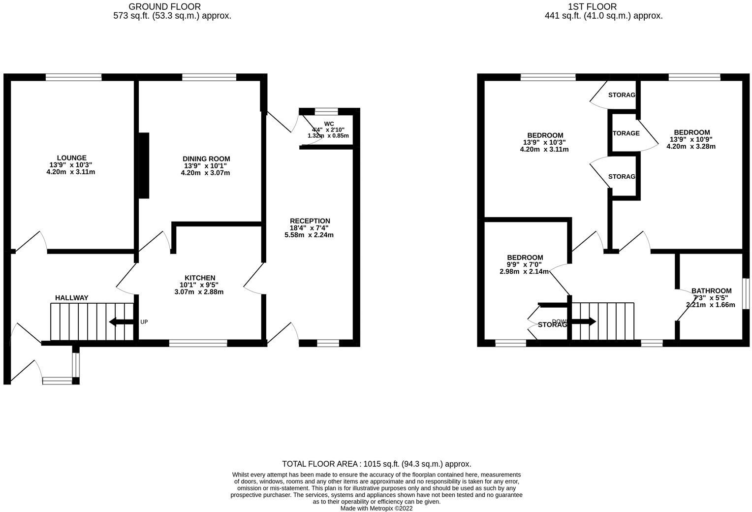 Milton Road, Corby floorplan