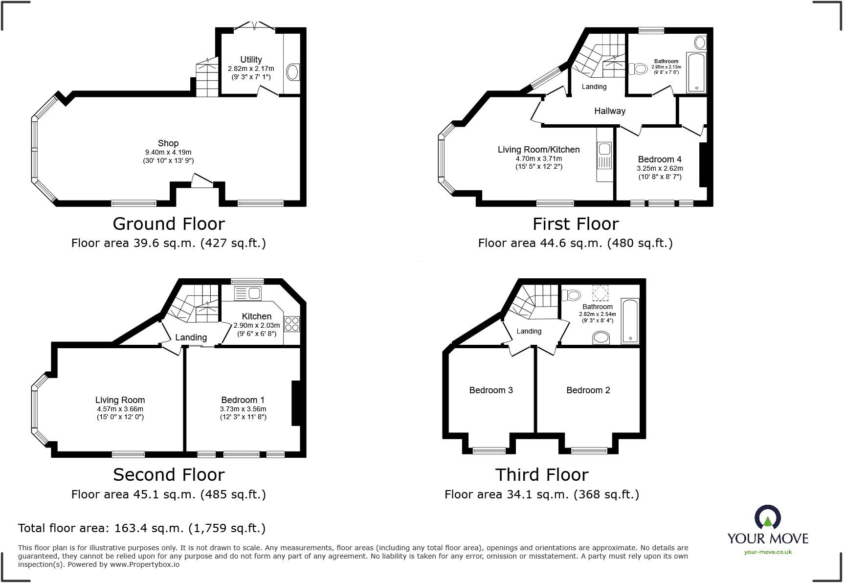 Queens Road, Hastings, East Sussex, TN34 floorplan
