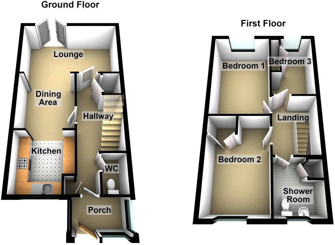 Broomfield Avenue, Wallsend floorplan