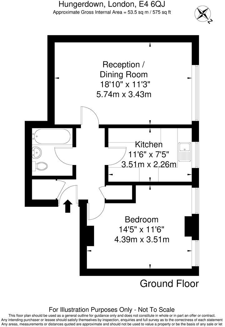 Hungerdown, North Chingford, E4 floorplan