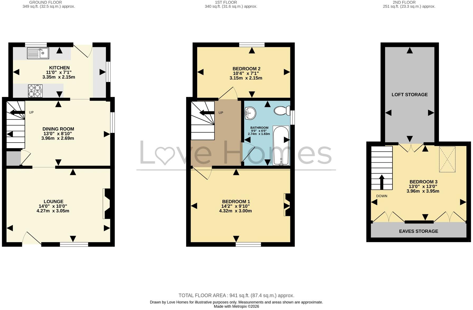 Park Street, Ampthill floorplan