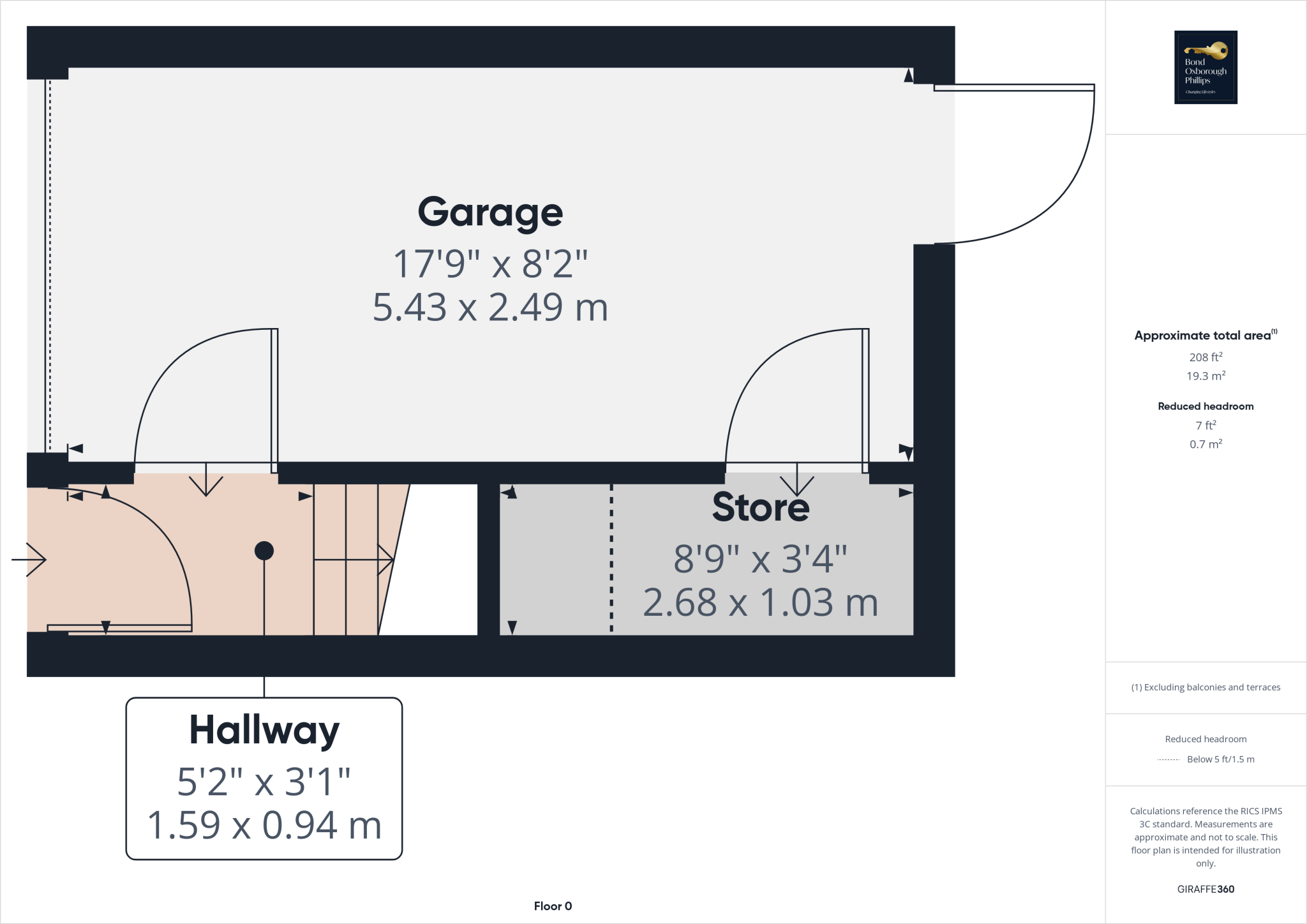 Treclago View, Camelford, Cornwall floorplan
