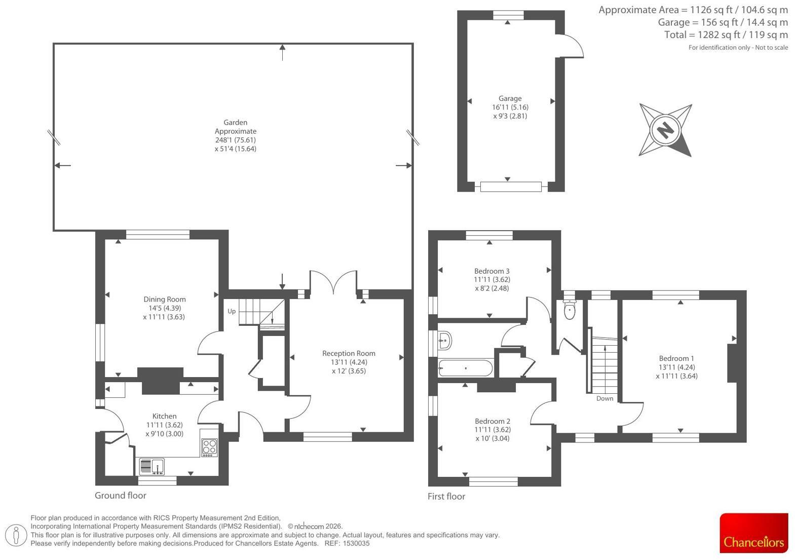 Chartridge Lane, Chesham, Buckinghamshire floorplan