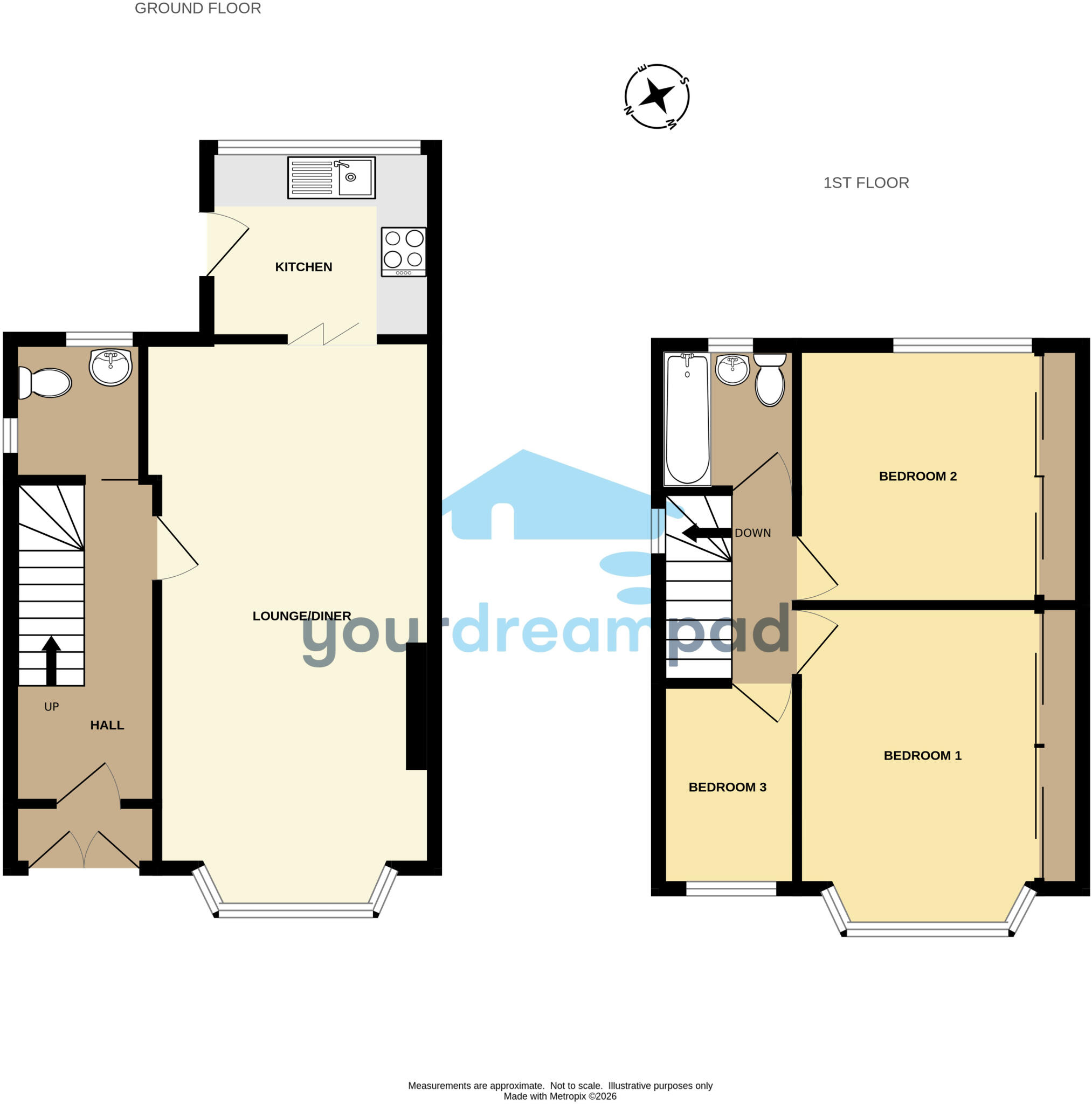 Lavender Avenue, COUNDON, Coventry, CV6 floorplan