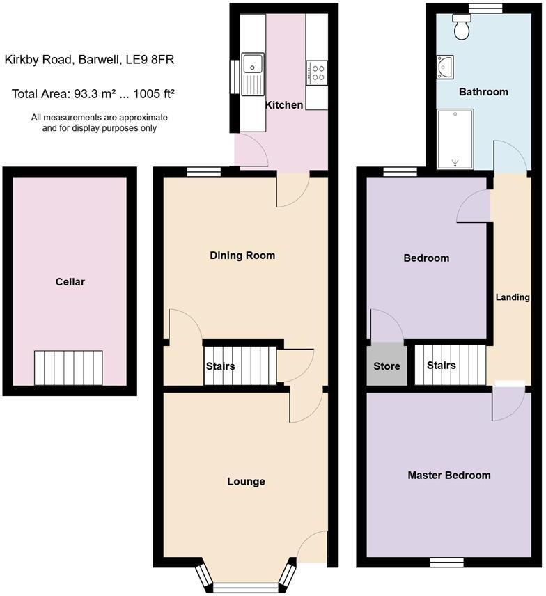 Kirkby Road, Barwell floorplan