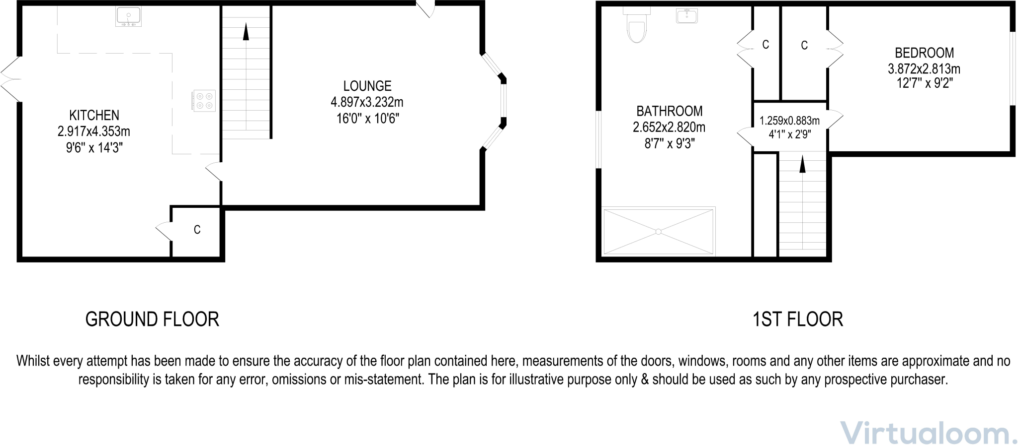 Middle Brook Street, Winchester floorplan