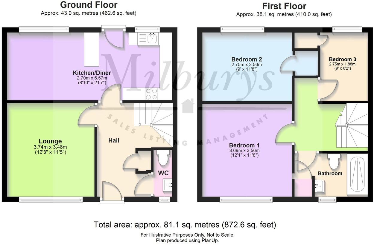 Dragon Road, Winterbourne, BS36 floorplan