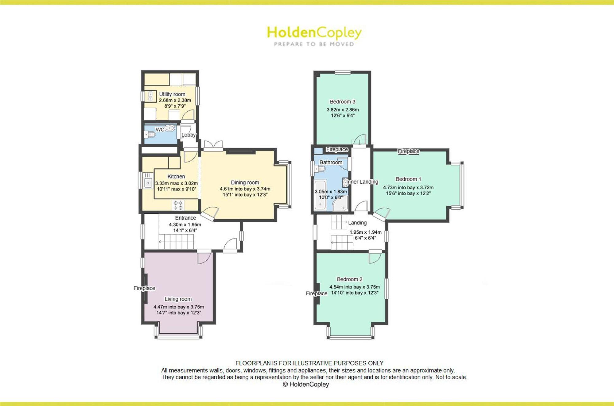 Meadow Road, Netherfield, NG4 floorplan