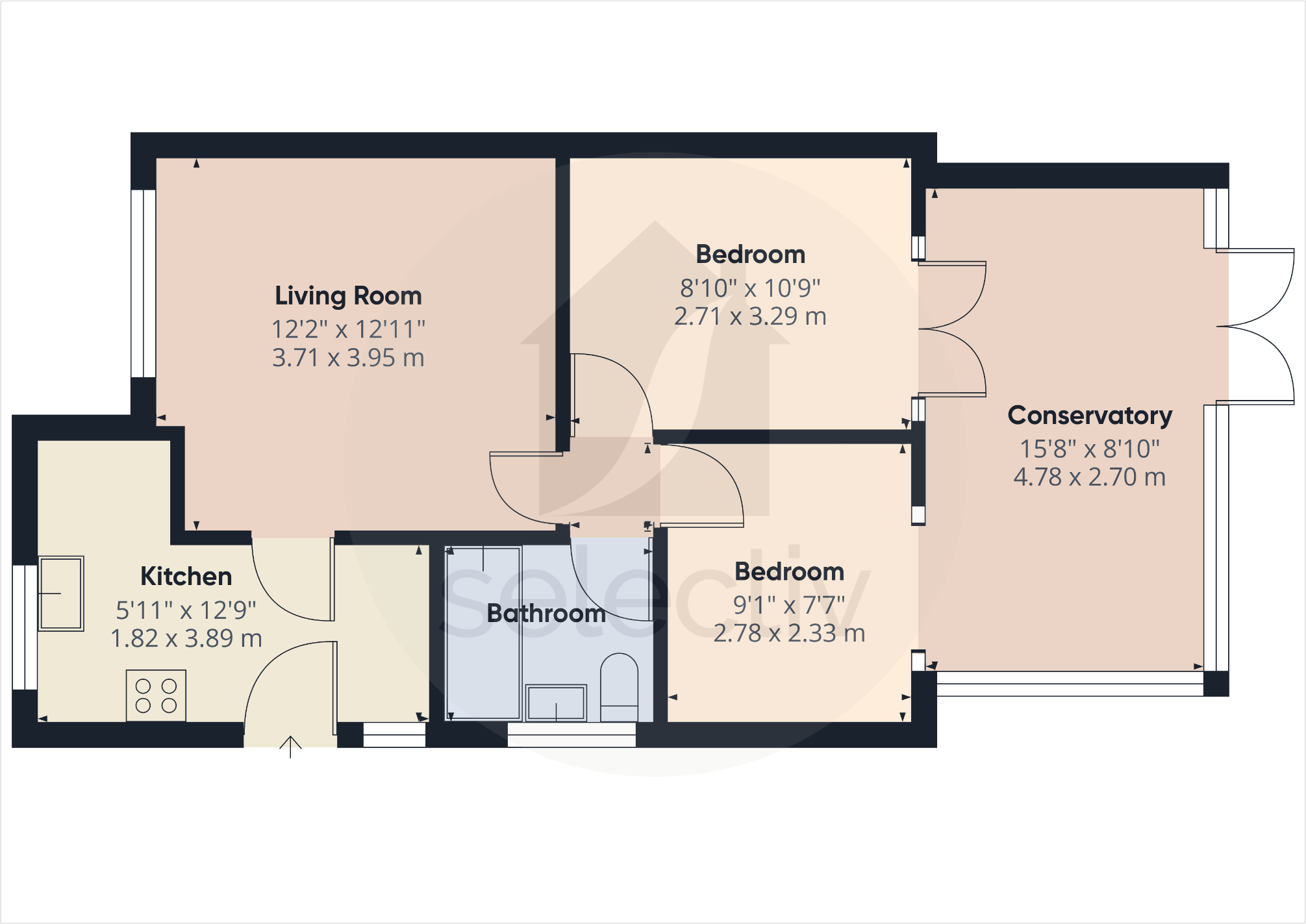 Spencer Close, Marske-By-The-Sea, TS11 floorplan