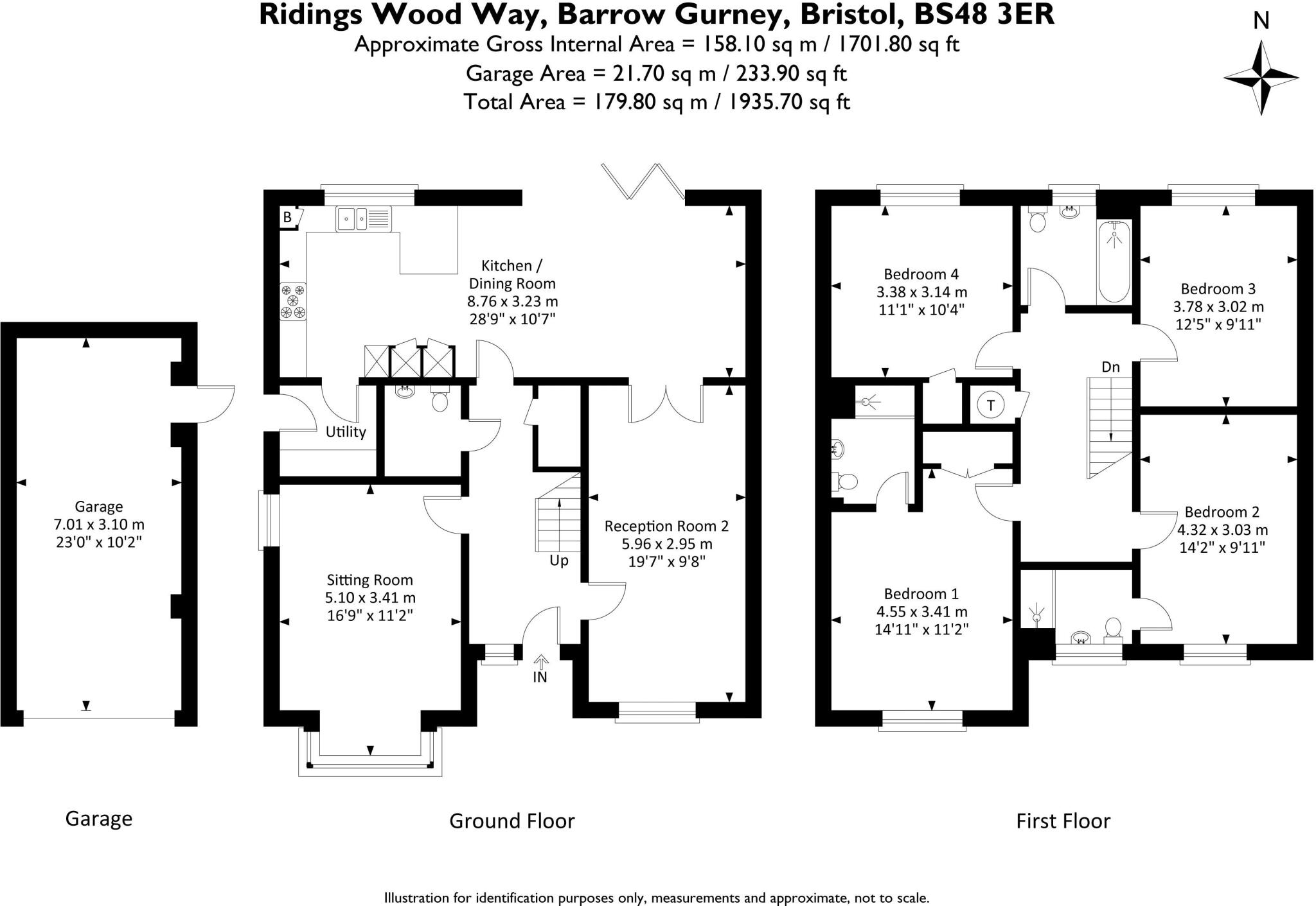Ridings Wood Way | Barrow Gurney floorplan