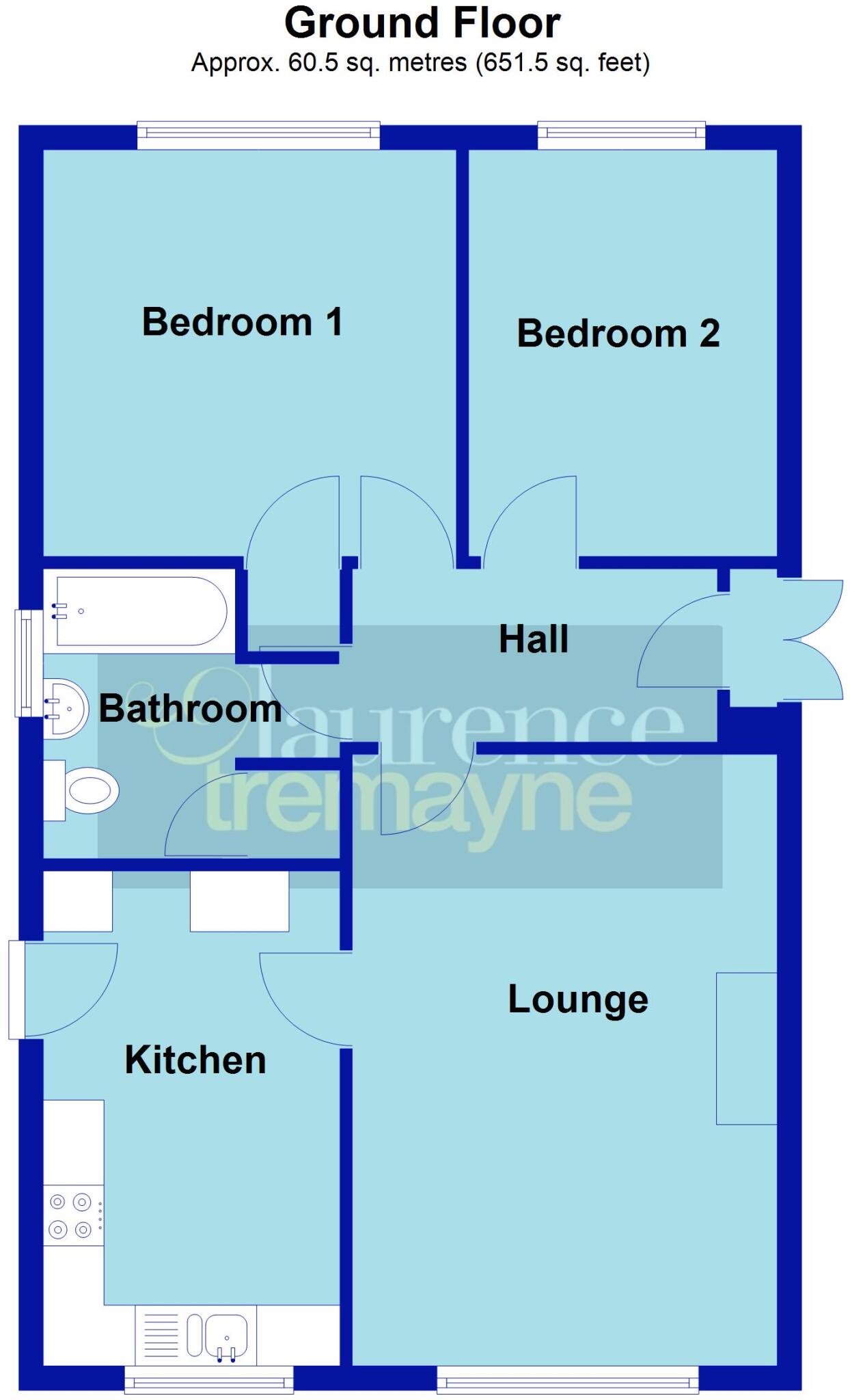 Brookside Close, YELVERTOFT, Northamptonshire, NN6 floorplan