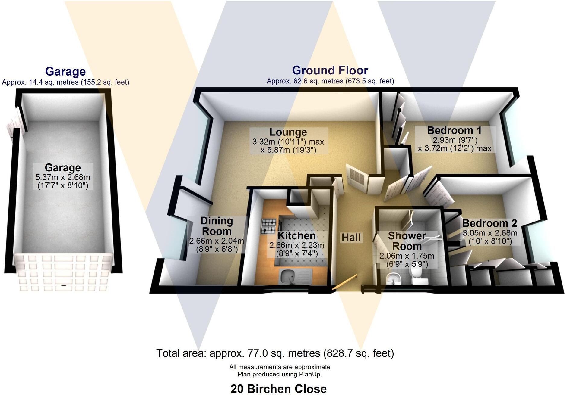 Birchen Close, Dronfield Woodhouse, S18 floorplan