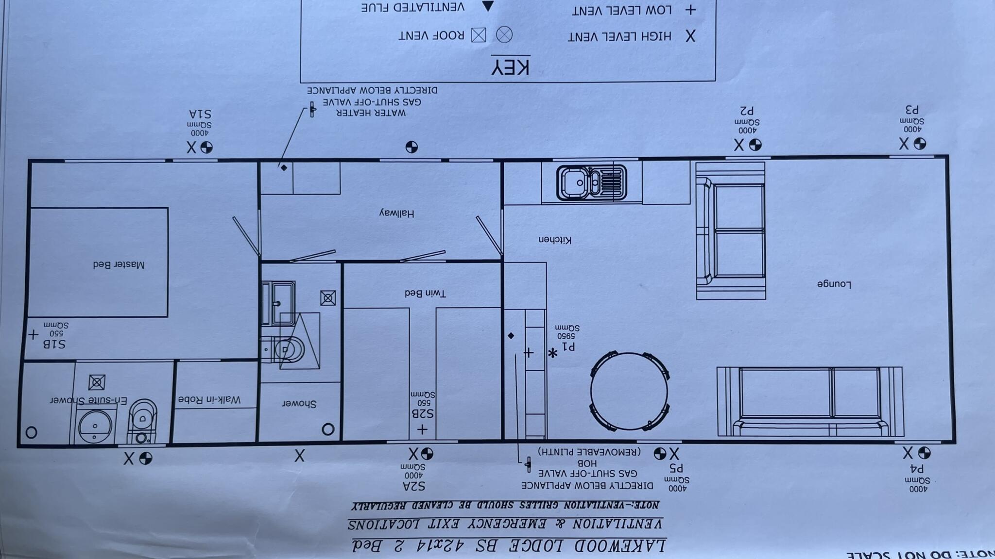 34 Lake View, Hall More Caravan Park, Hale, LA7 7BP floorplan