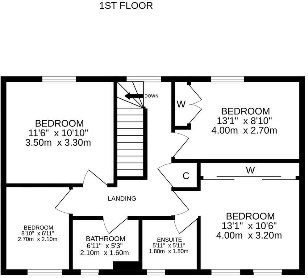 6 Ashley Avenue, Dollar FK14 7EG floorplan