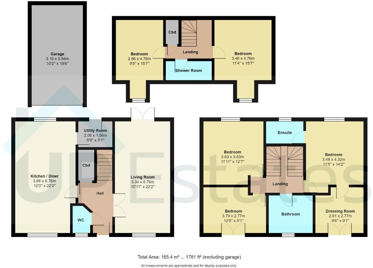 Blackthorn Close, Rugby floorplan