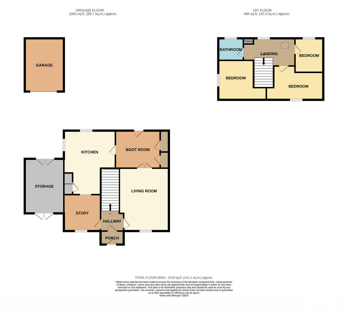 Bentfield Bower, Stansted, CM24 floorplan