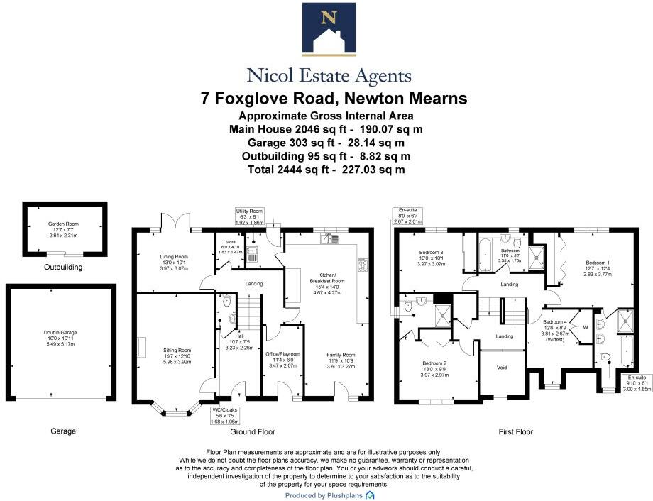Foxglove Road, Greenwood Manor, Newton Mearns, G77 6FP floorplan