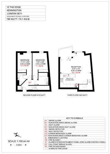 Wincott Street, London, UK, SE11 floorplan