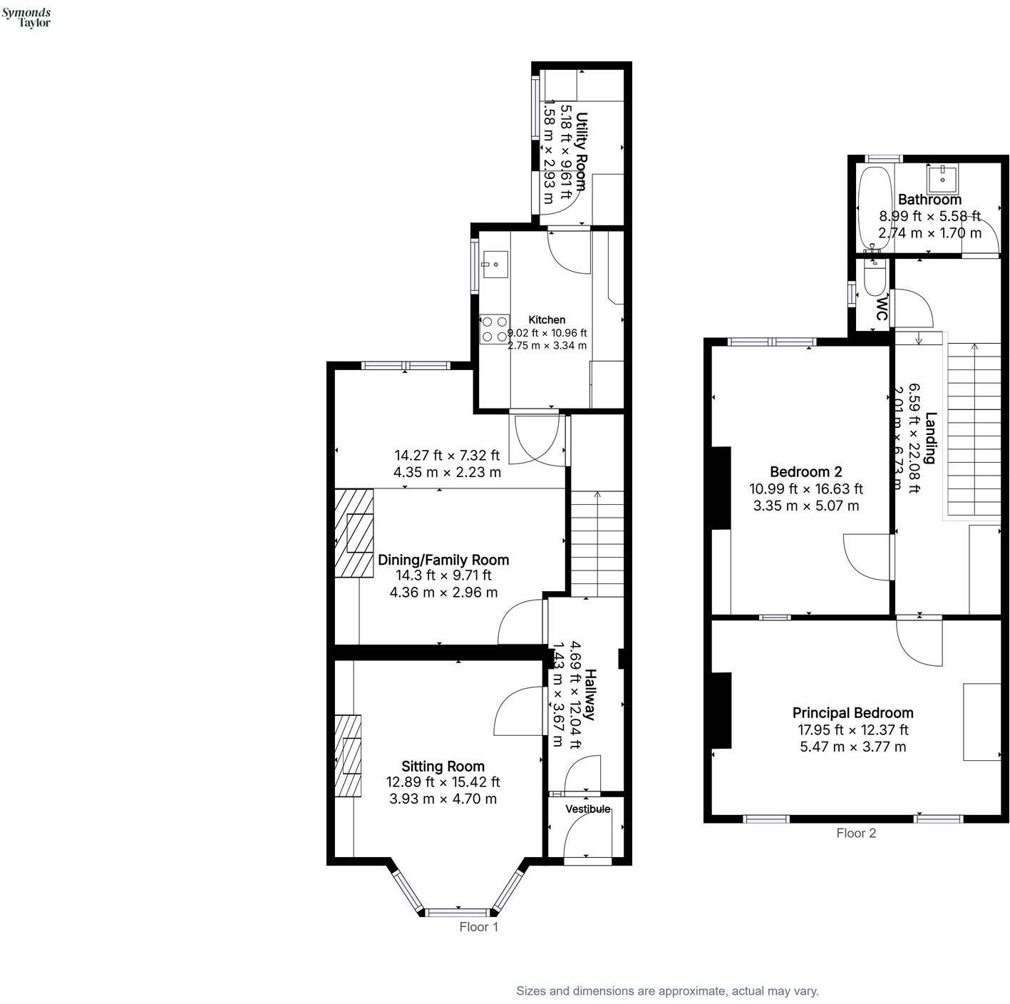 Swindon Terrace, Heaton, NE6 floorplan