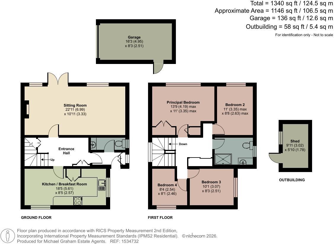 Russell Drive, Ampthill, Bedfordshire, MK45 floorplan