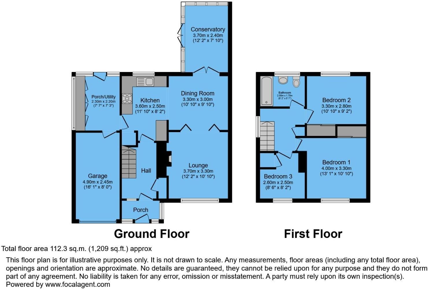 Lydford Avenue, Old Whittington, Chesterfield, S41 9HR floorplan