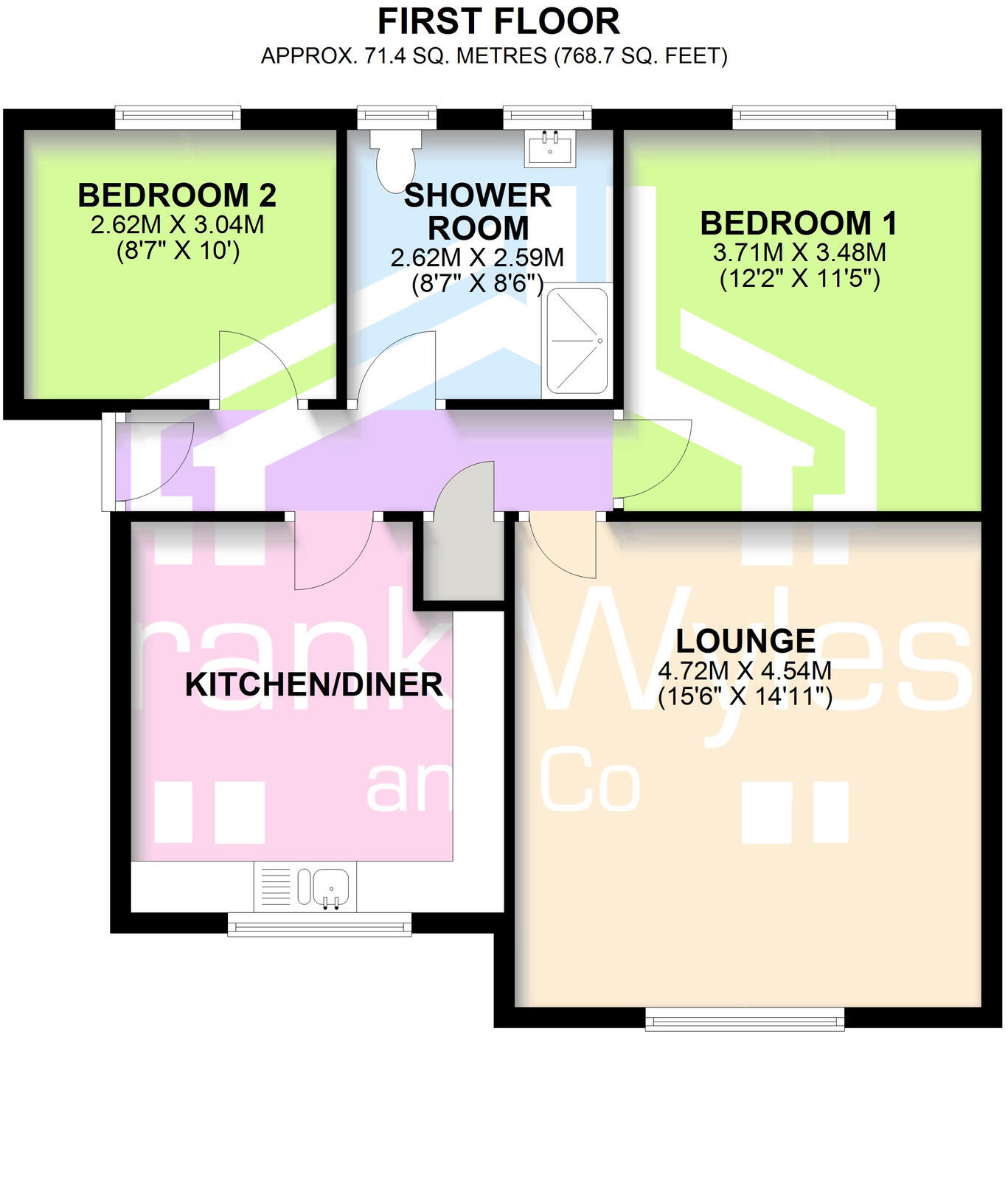 Clifton Court, Clifton Drive, Blackpool, Lancashire floorplan