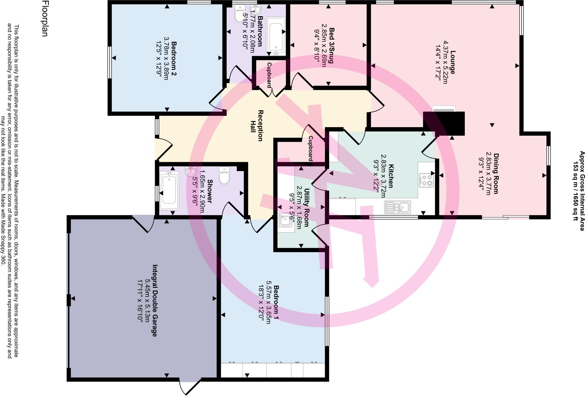 Parc Derwen, Glan Conwy, Conwy, LL28 floorplan