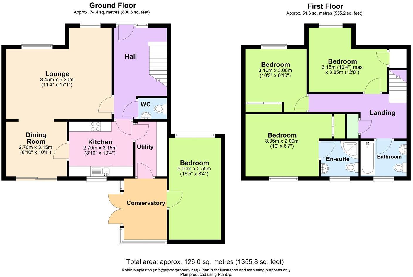 Birchwood's Close, Market Rasen floorplan