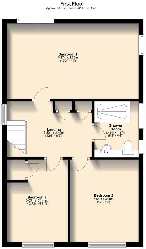 Southwell Road, Crownhill, Plymouth floorplan