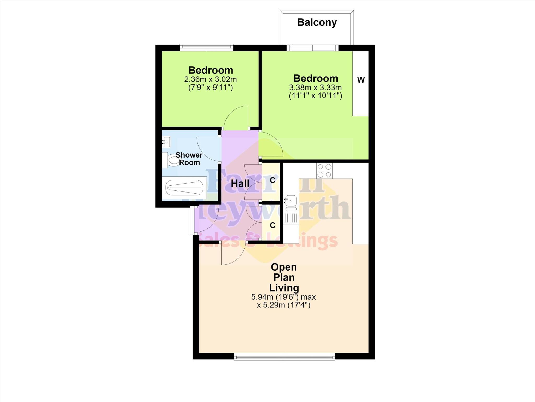 The Esplanade, Knott End On Sea, Poulton Le Fylde floorplan