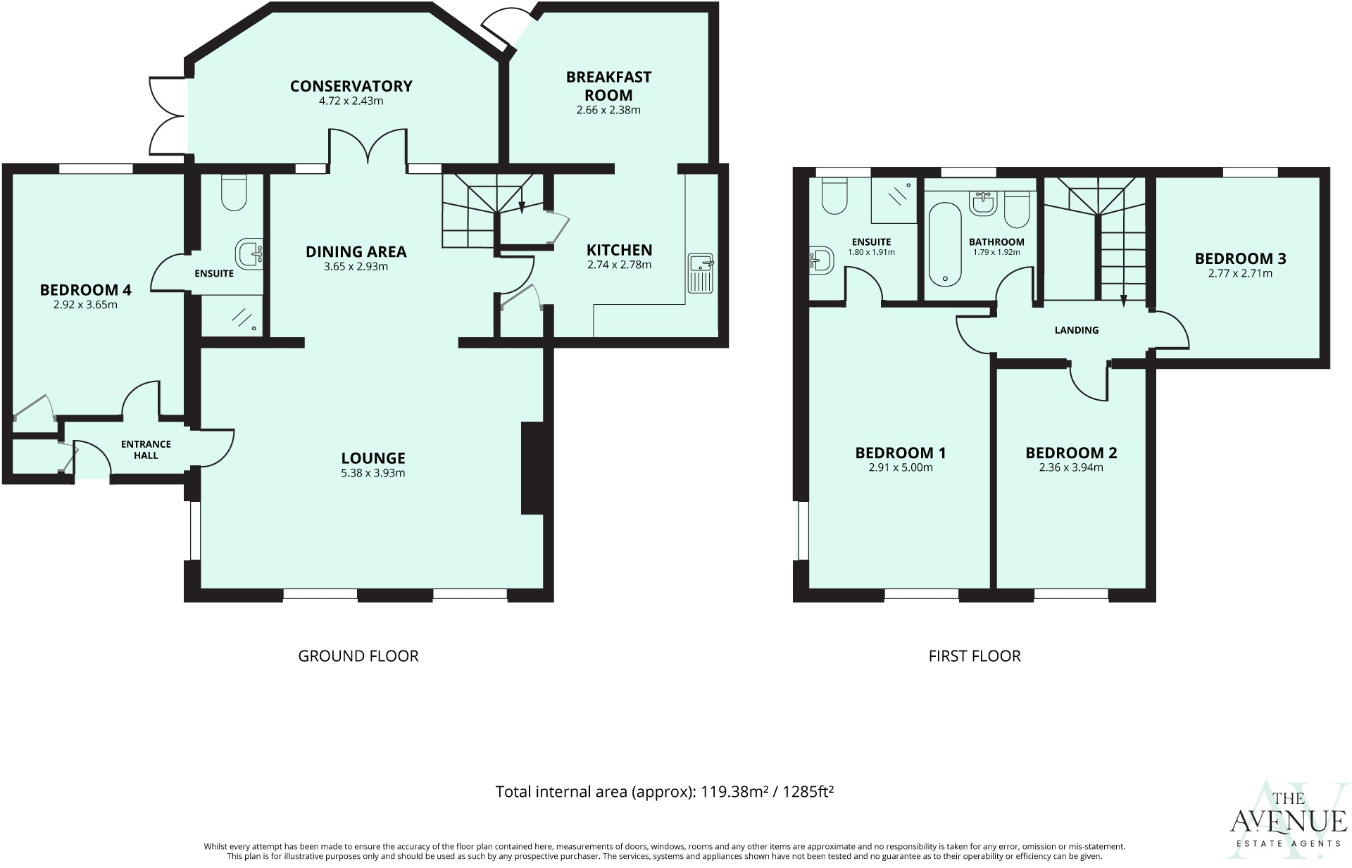 High Street, Over, Cambridge floorplan