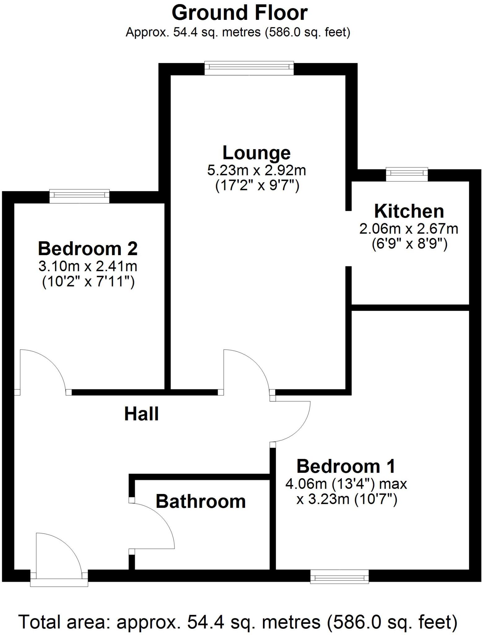 Edendale Avenue, Blyth, Northumberland, NE24 floorplan