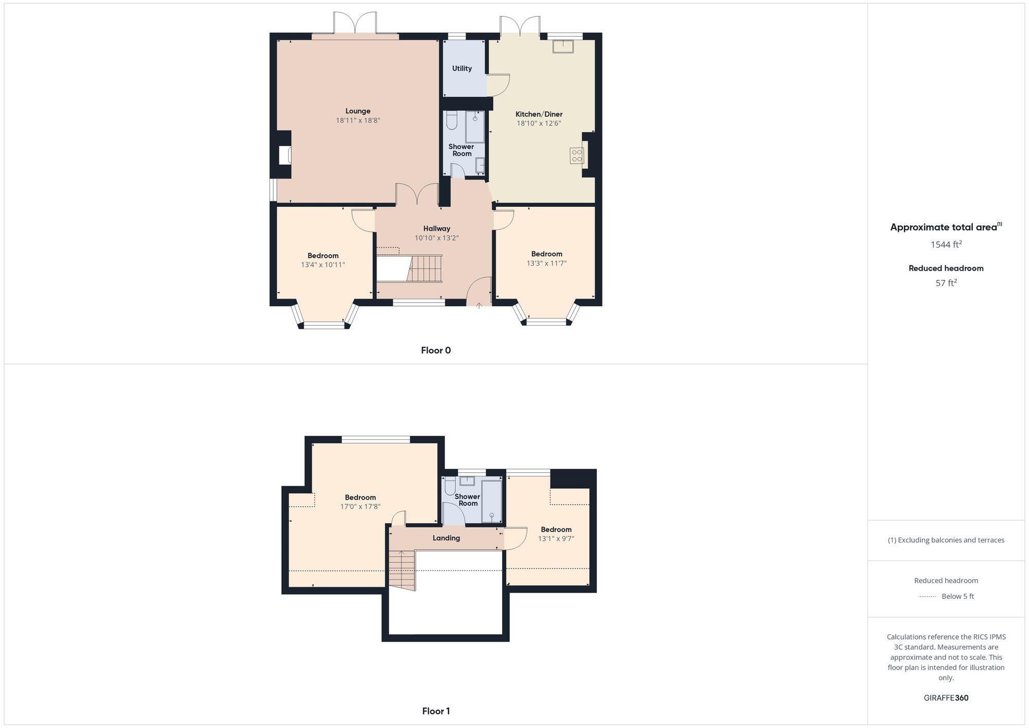Vincent Close, Corringham, SS17 floorplan