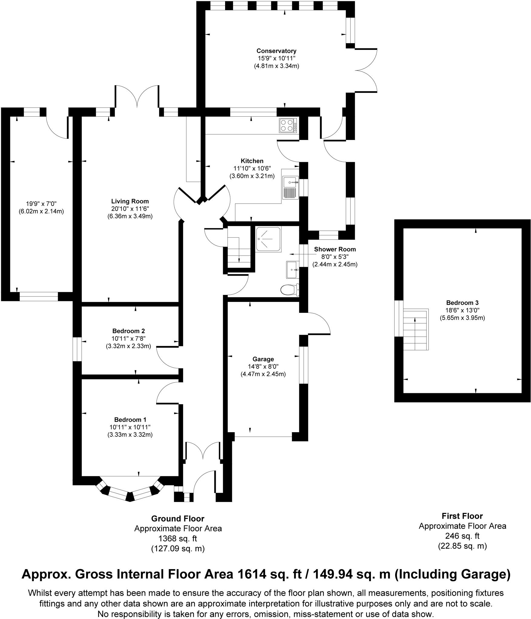Elmsway, High Lane floorplan