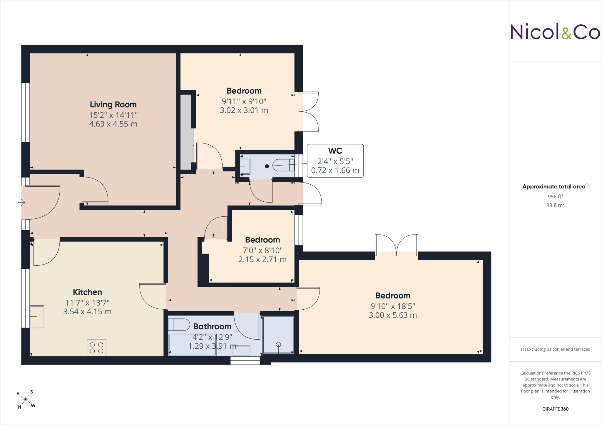 Fort Royal Hill, Worcester, Worcestershire, WR5 floorplan