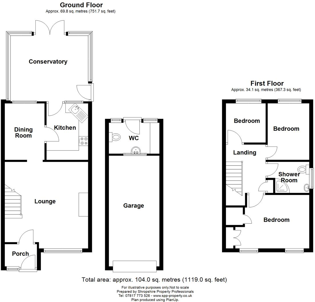 Goldcrest Drive, Sundorne Grove, Shrewsbury floorplan