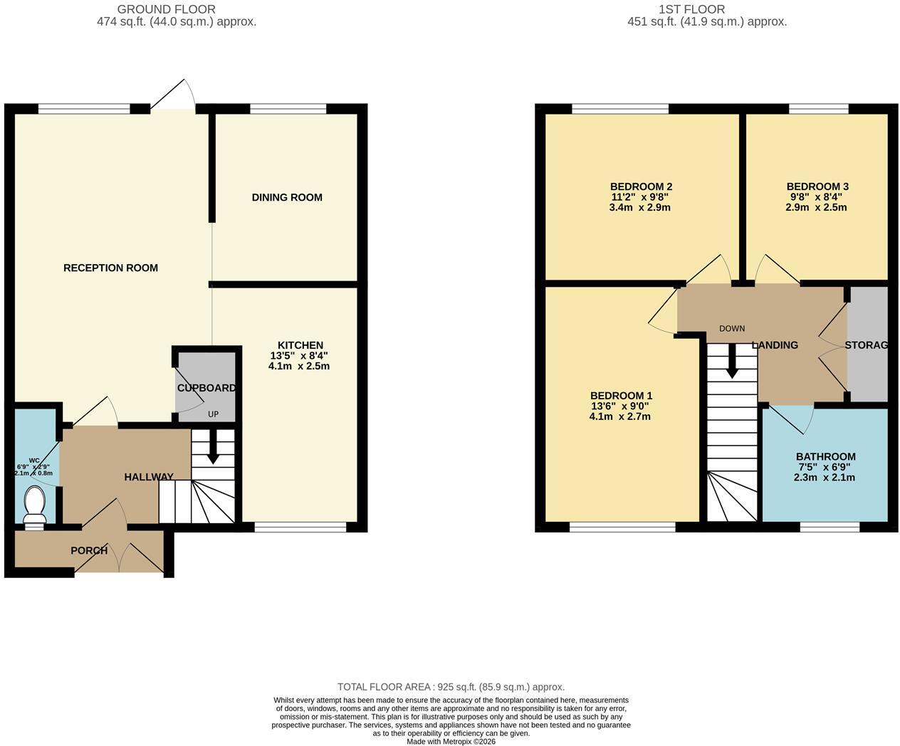 Faversham Avenue, North Chingford, E4 floorplan